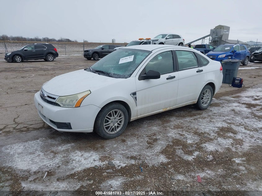 2008 FORD FOCUS VIN: 1FAHP35N58W120797