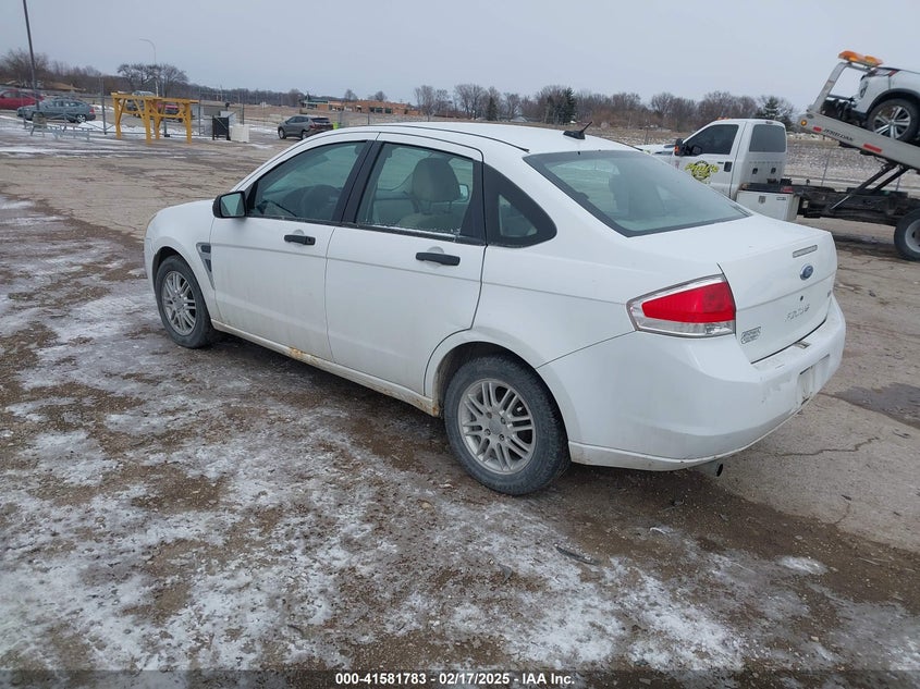 2008 FORD FOCUS VIN: 1FAHP35N58W120797