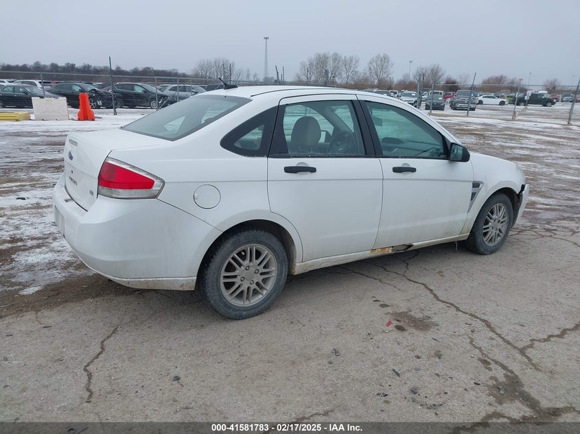 2008 FORD FOCUS VIN: 1FAHP35N58W120797