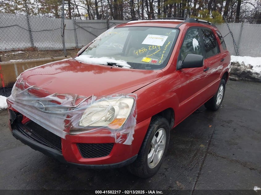 2009 KIA SPORTAGE VIN: KNDJF723497636184
