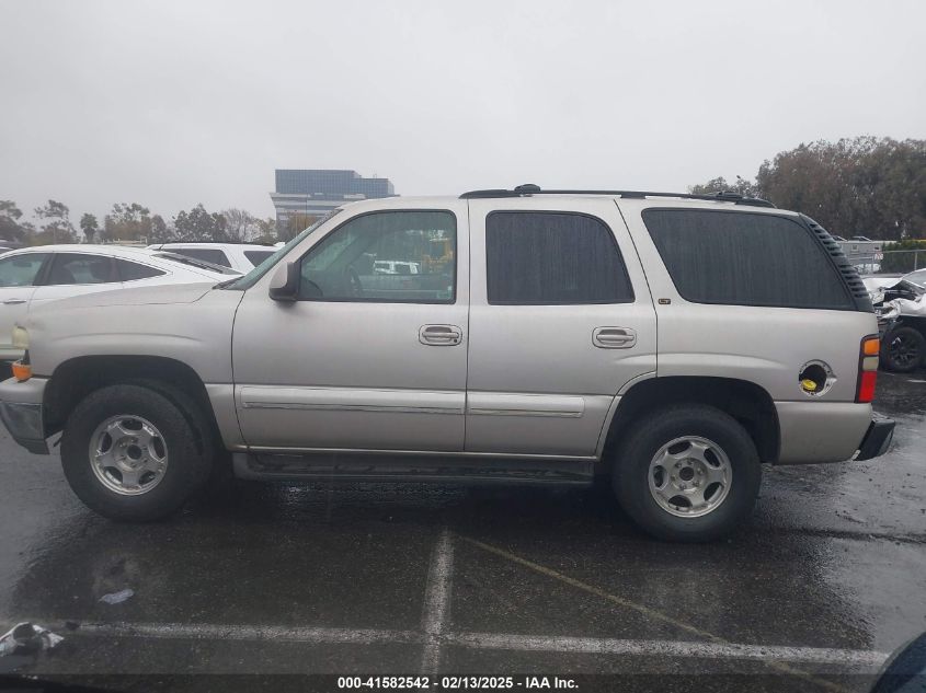 2004 Chevrolet Tahoe Lt VIN: 1GNEC13T24R186187 Lot: 41582542