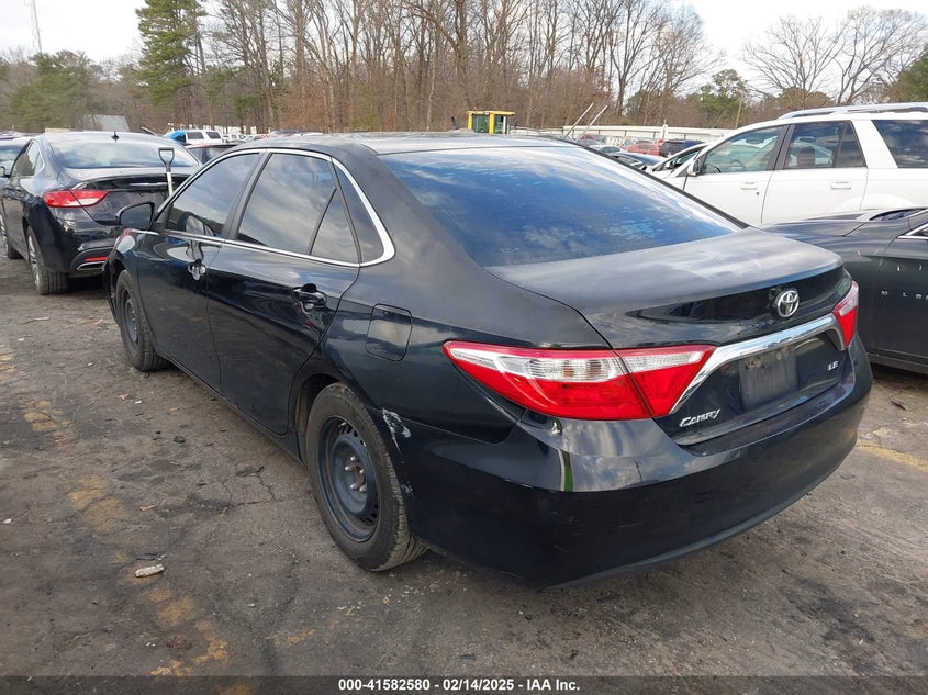 2016 TOYOTA CAMRY VIN: 4T1BF1FK2GU540678