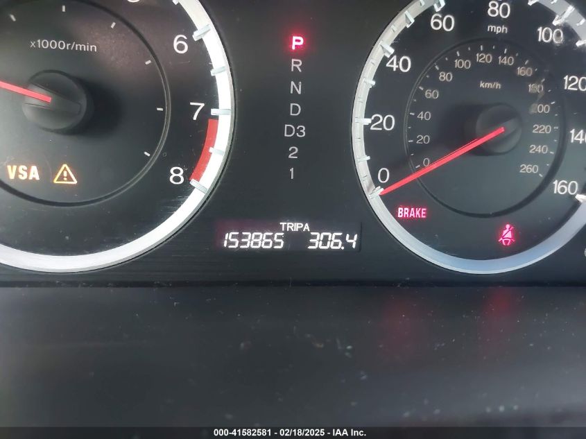 2010 Honda Accord 2.4 Ex-L VIN: 1HGCP2F86AA116821 Lot: 41582581