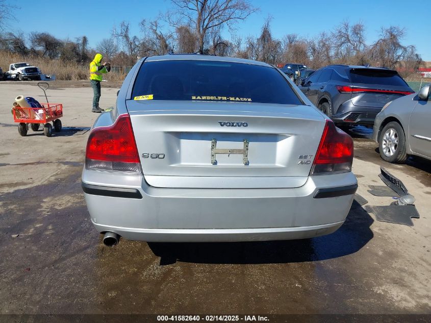 2005 Volvo S60 2.5T Awd VIN: YV1RH592052459505 Lot: 41582640