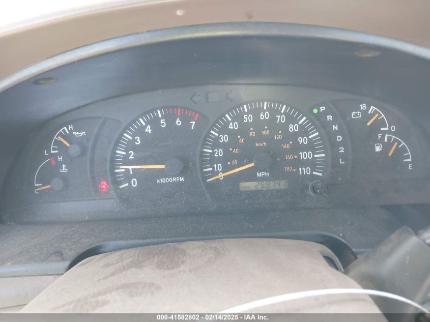 2000 Toyota Tundra Sr5 V8 VIN: 5TBRT3419YS054661 Lot: 41582802