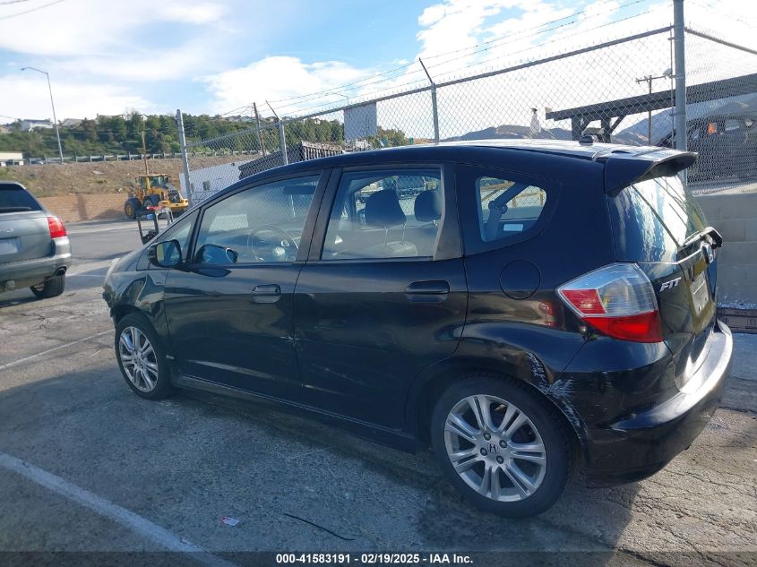 2009 Honda Fit Sport VIN: JHMGE88469S059401 Lot: 41583191