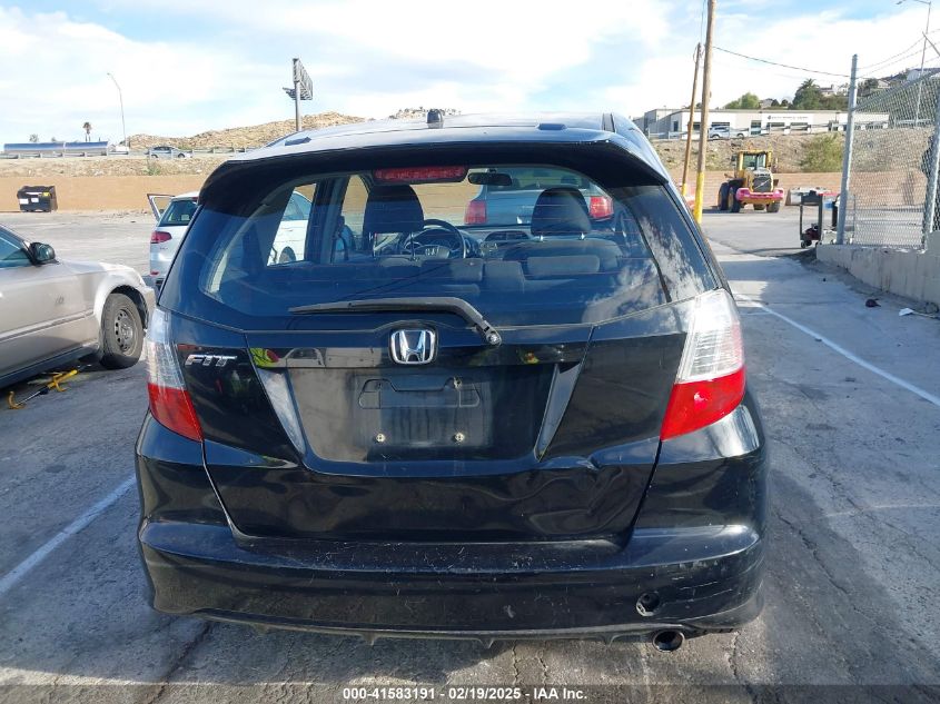 2009 Honda Fit Sport VIN: JHMGE88469S059401 Lot: 41583191