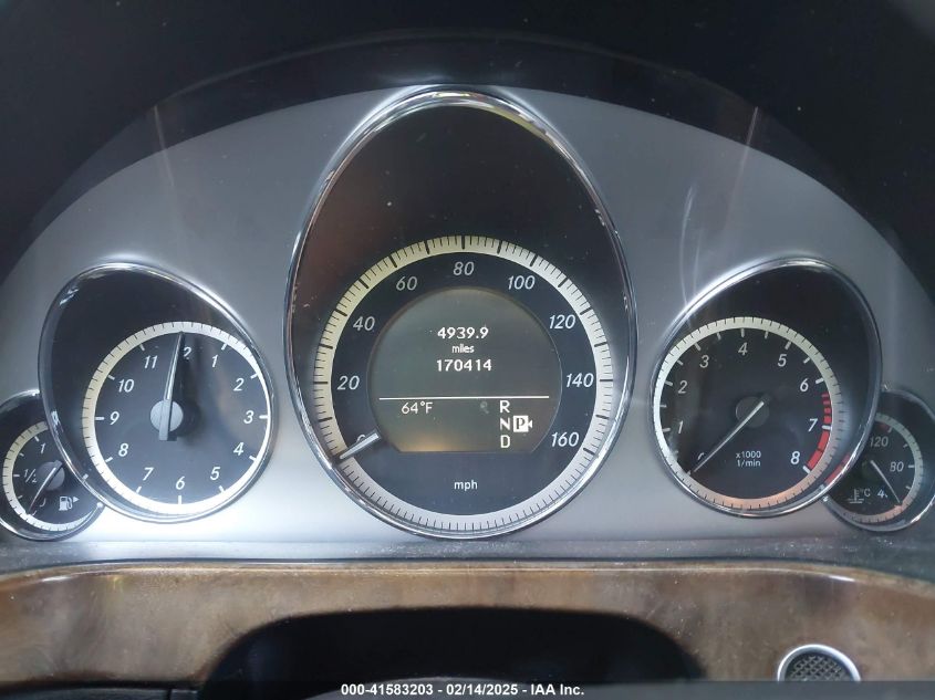 2010 Mercedes-Benz E-Class E 350 Luxury VIN: WDDHF5GB4AA066140 Lot: 41583203