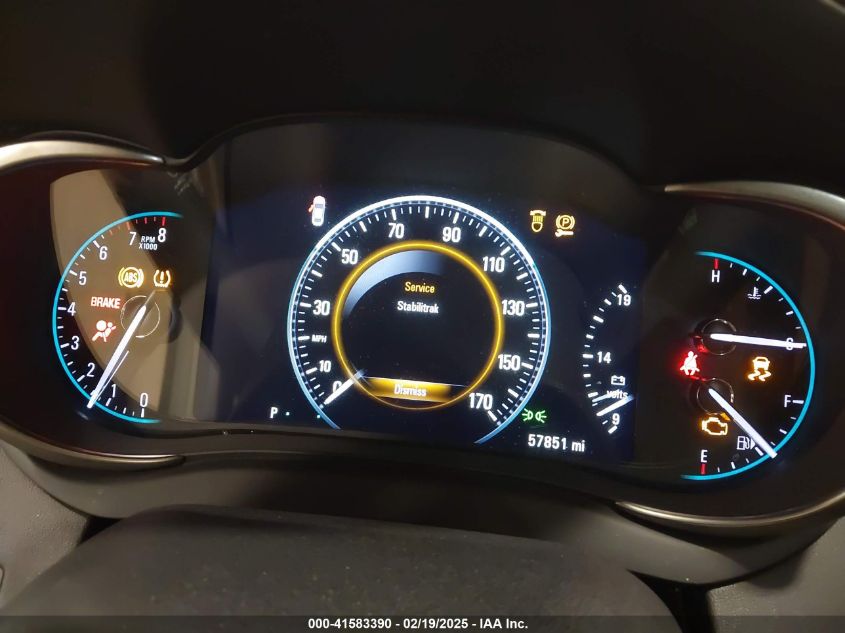 2016 Buick Lacrosse Premium Ii VIN: 1G4GF5G36GF186544 Lot: 41583390