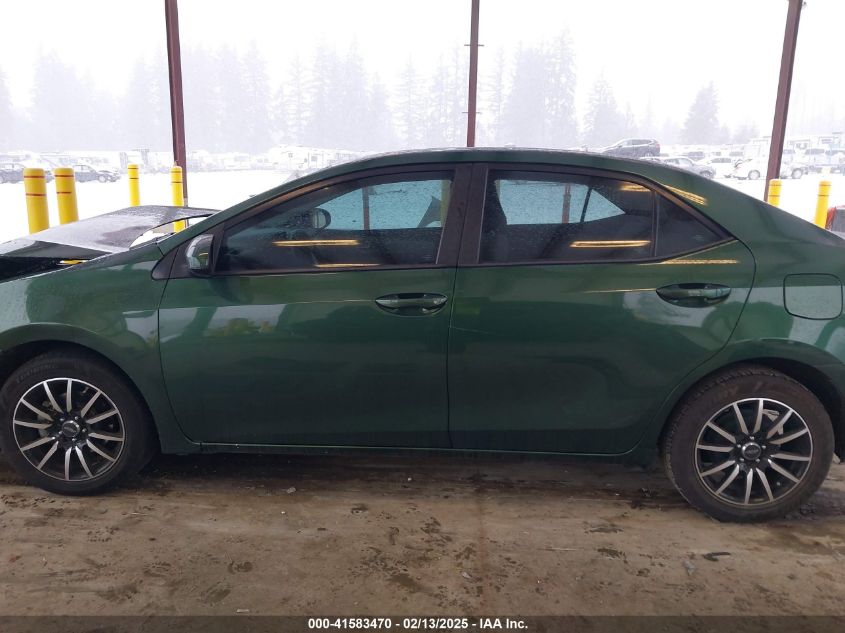 2015 Toyota Corolla Le VIN: 2T1BURHE0FC480413 Lot: 41583470