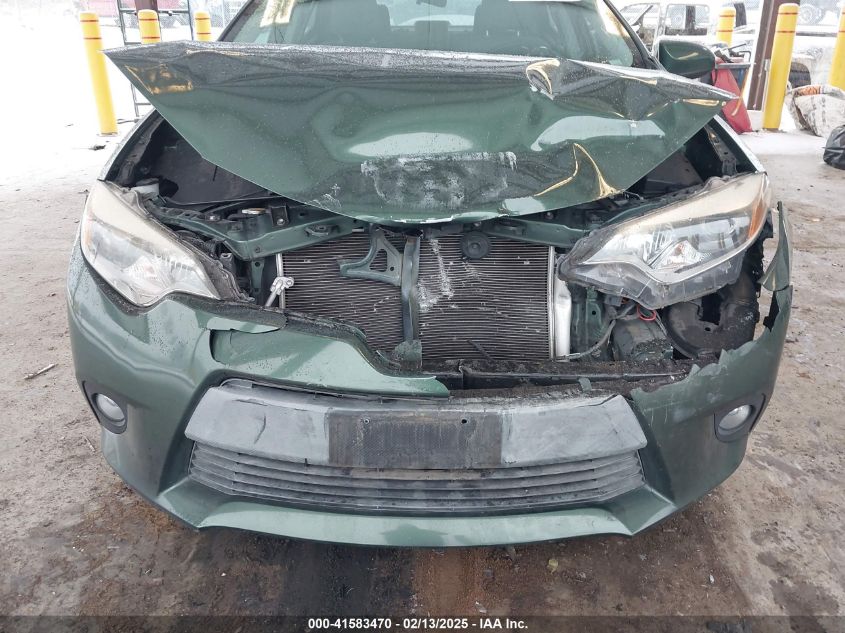 2015 Toyota Corolla Le VIN: 2T1BURHE0FC480413 Lot: 41583470