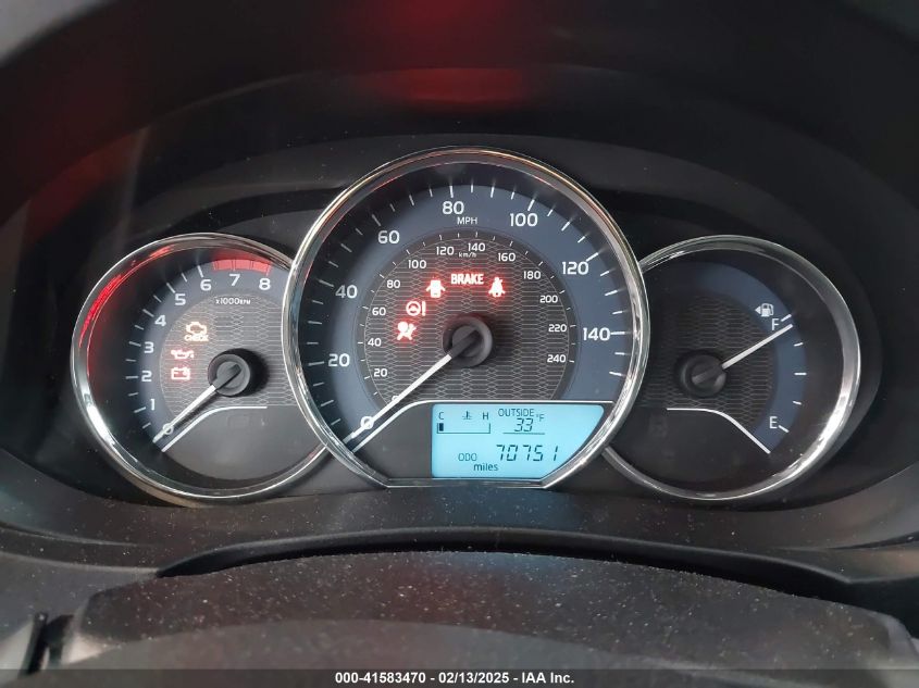 2015 Toyota Corolla Le VIN: 2T1BURHE0FC480413 Lot: 41583470