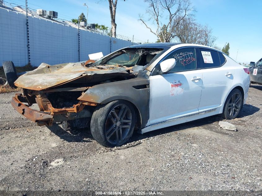 2013 Kia Optima Sx VIN: 5XXGR4A66DG108898 Lot: 41583506