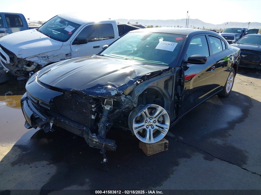 2022 DODGE CHARGER VIN: 2C3CDXBG9NH201715