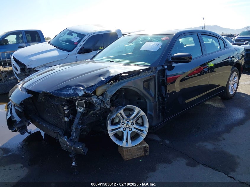 2022 DODGE CHARGER VIN: 2C3CDXBG9NH201715