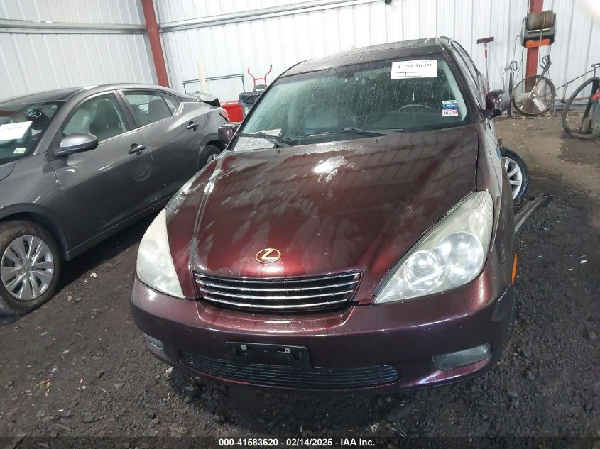 2004 Lexus Es 330 VIN: JTHBA30G145041782 Lot: 41583620