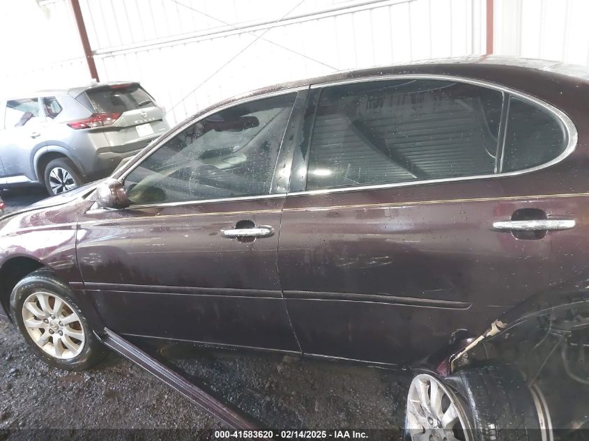2004 Lexus Es 330 VIN: JTHBA30G145041782 Lot: 41583620