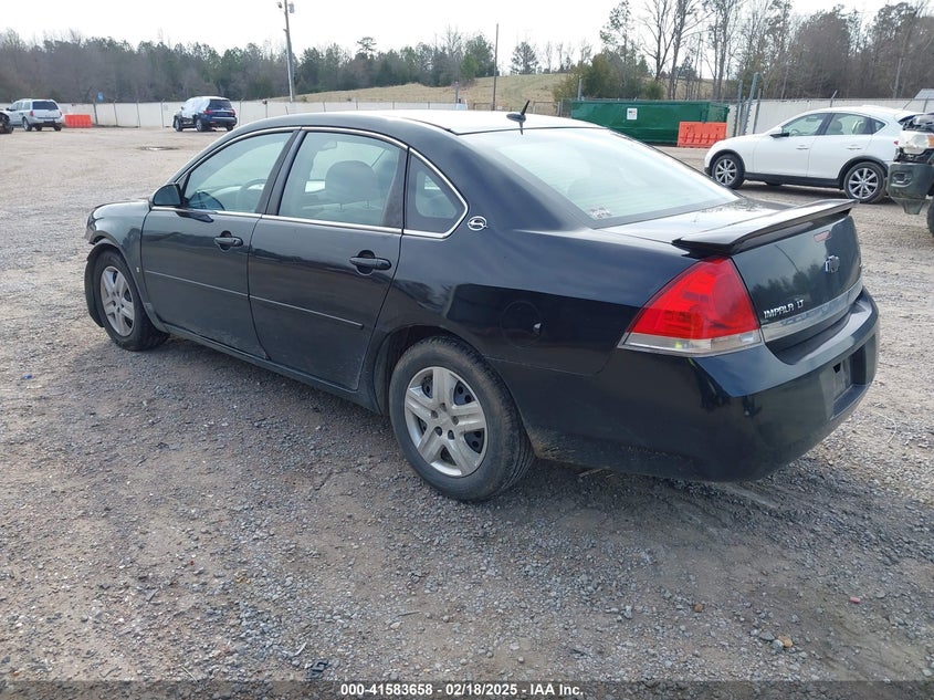 2007 CHEVROLET IMPALA VIN: 2G1WB58K879207008