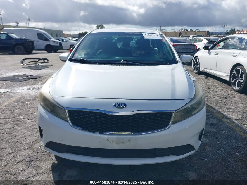 2017 Kia Forte Lx VIN: 3KPFL4A7XHE161687 Lot: 41583674