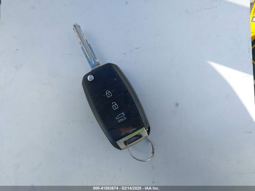 2017 Kia Forte Lx VIN: 3KPFL4A7XHE161687 Lot: 41583674