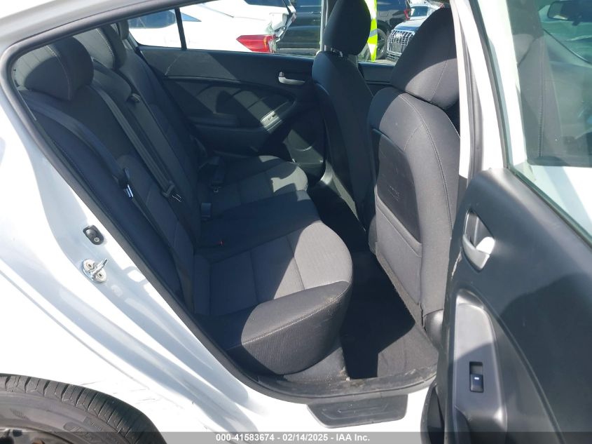 2017 Kia Forte Lx VIN: 3KPFL4A7XHE161687 Lot: 41583674