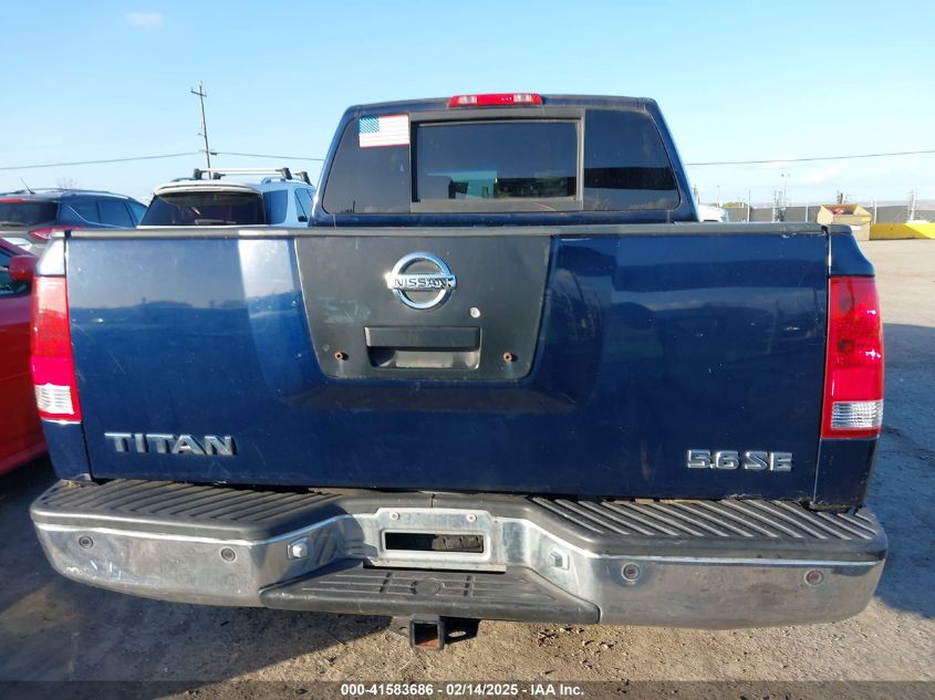 2006 Nissan Titan Se VIN: 1N6AA07A56N545894 Lot: 41583686