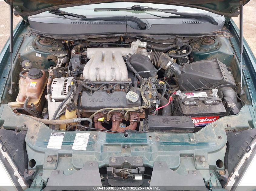 2000 Ford Taurus Ses VIN: 1FAFP55U4YA273596 Lot: 41583833