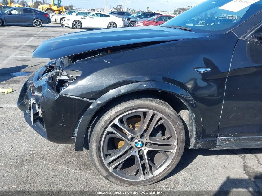 2016 BMW X4 xDrive28I VIN: 5UXXW3C59G0M89917 Lot: 41583894