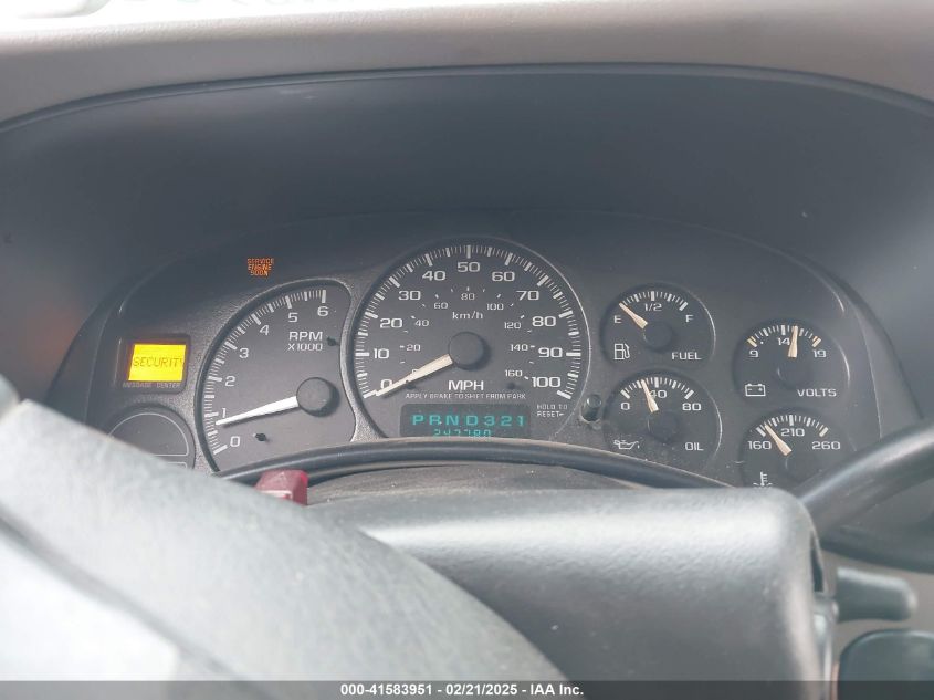 2002 GMC Yukon Sle VIN: 1GKEC13V02R300098 Lot: 41583951