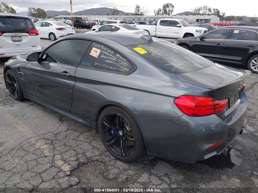 2015 BMW M4 VIN: WBS3R9C57FK331811