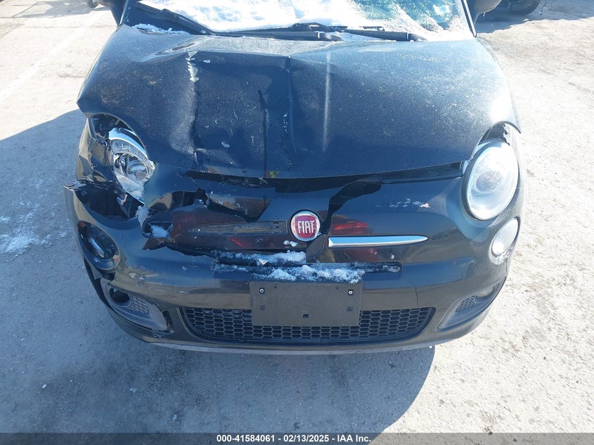 2013 FIAT 500 VIN: 3C3CFFBR0DT697631