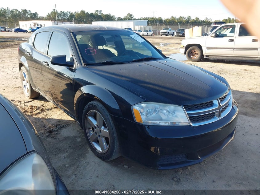 2012 DODGE AVENGER VIN: 1C3CDZAB1CN232477