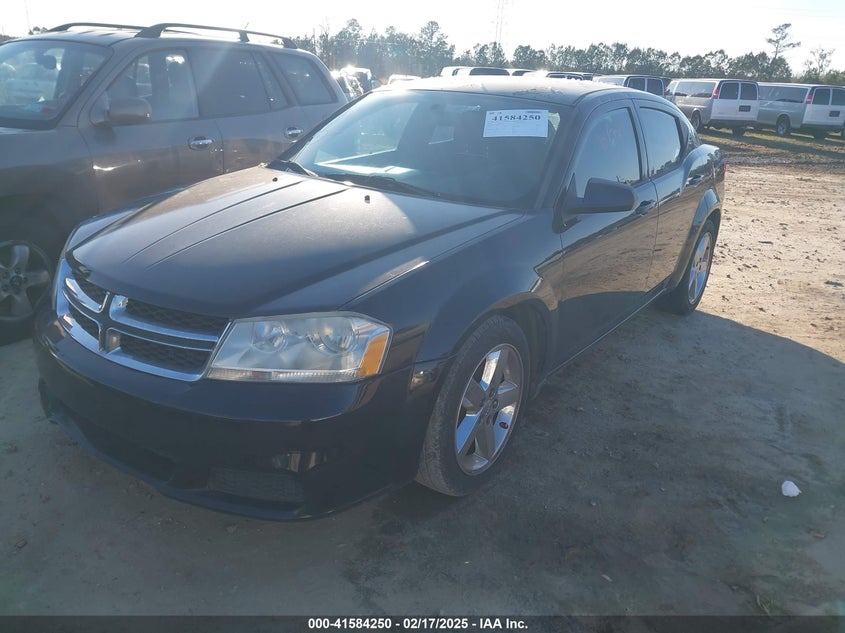 2012 DODGE AVENGER VIN: 1C3CDZAB1CN232477