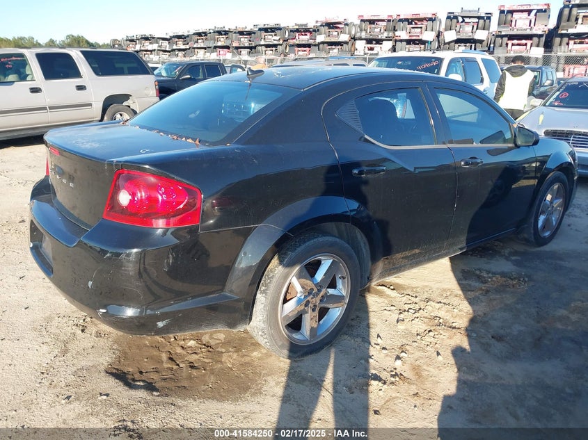 2012 DODGE AVENGER VIN: 1C3CDZAB1CN232477