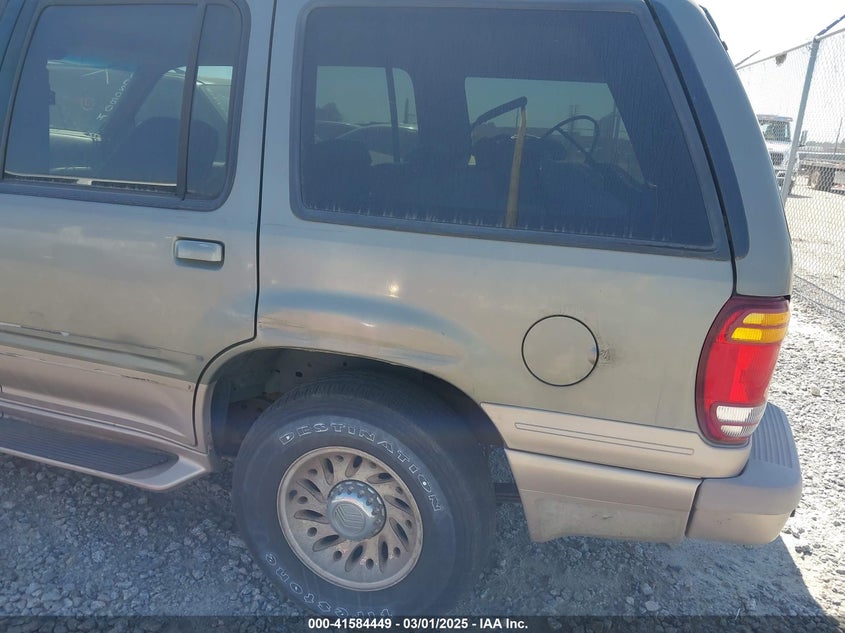 2000 Mercury Mountaineer VIN: 4M2ZU66E6YUJ02080 Lot: 41584449