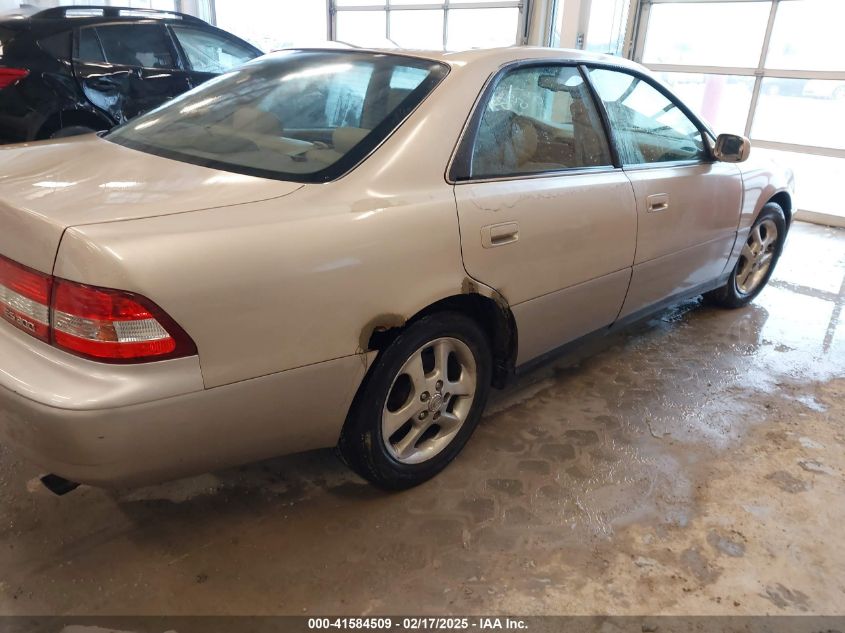 2001 Lexus Es 300 VIN: JT8BF28G510292961 Lot: 41584509