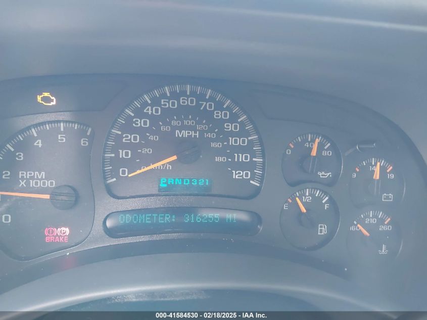 2005 Chevrolet Silverado 1500 Ls VIN: 1GCEC19T95Z195485 Lot: 41584530