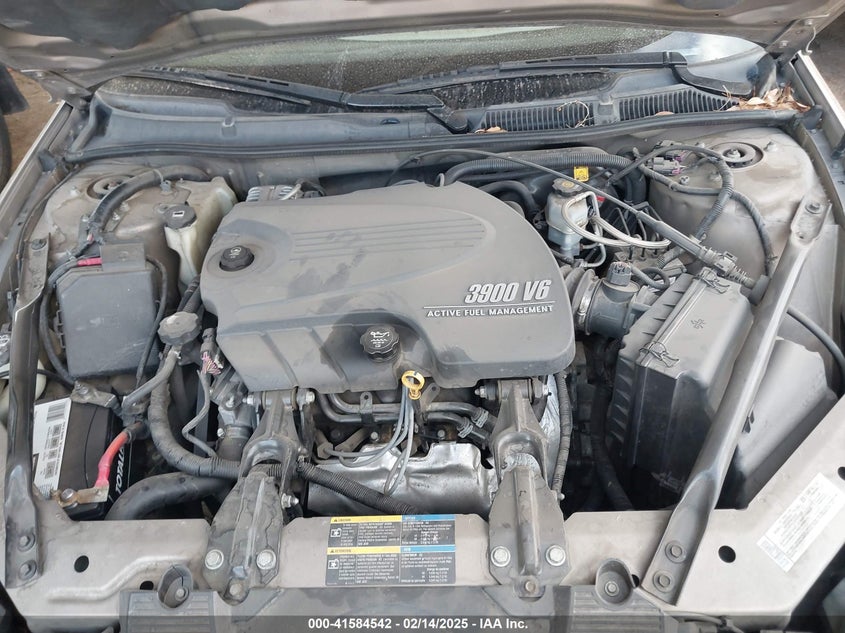 2007 CHEVROLET IMPALA VIN: 2G1WU58R179338885