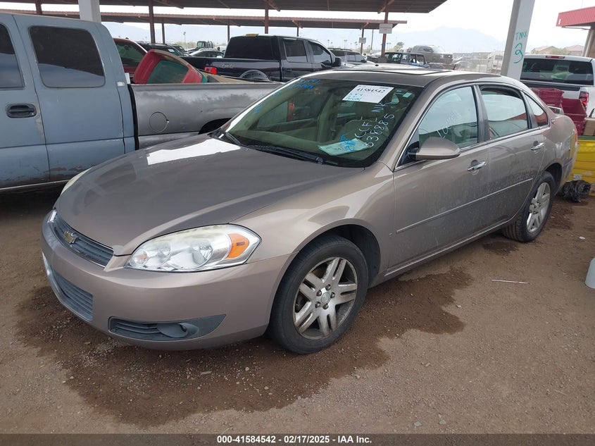 2007 CHEVROLET IMPALA VIN: 2G1WU58R179338885