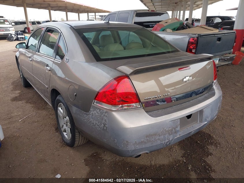 2007 CHEVROLET IMPALA VIN: 2G1WU58R179338885