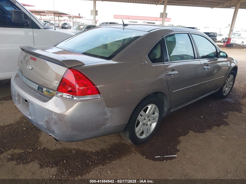 2007 CHEVROLET IMPALA VIN: 2G1WU58R179338885