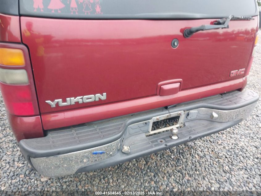 2001 GMC Yukon Slt VIN: 1GKEC13V11R191147 Lot: 41584545