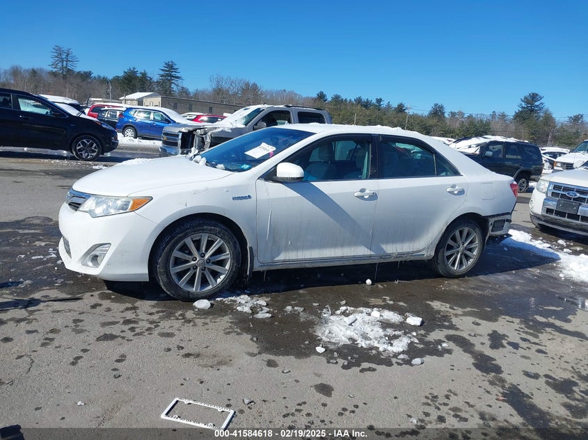 2014 TOYOTA CAMRY HYBRID XLE - 4T1BD1FK3EU106319