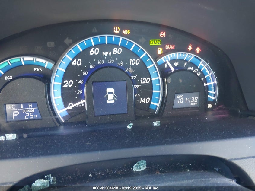 2014 TOYOTA CAMRY HYBRID XLE - 4T1BD1FK3EU106319