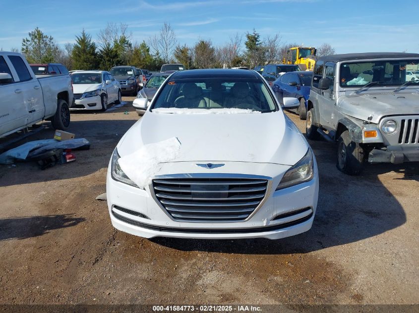 2015 Hyundai Genesis 3.8 VIN: KMHGN4JEXFU092474 Lot: 41584773