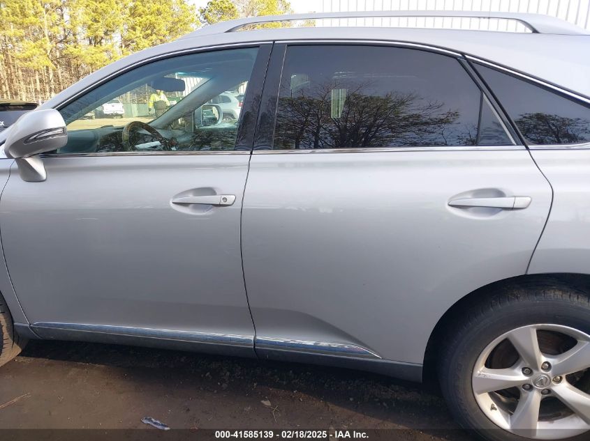 2010 Lexus Rx 350 VIN: 2T2BK1BA9AC010138 Lot: 41585139