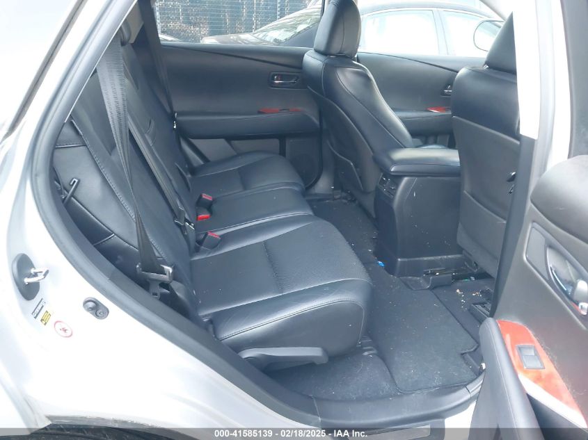 2010 Lexus Rx 350 VIN: 2T2BK1BA9AC010138 Lot: 41585139