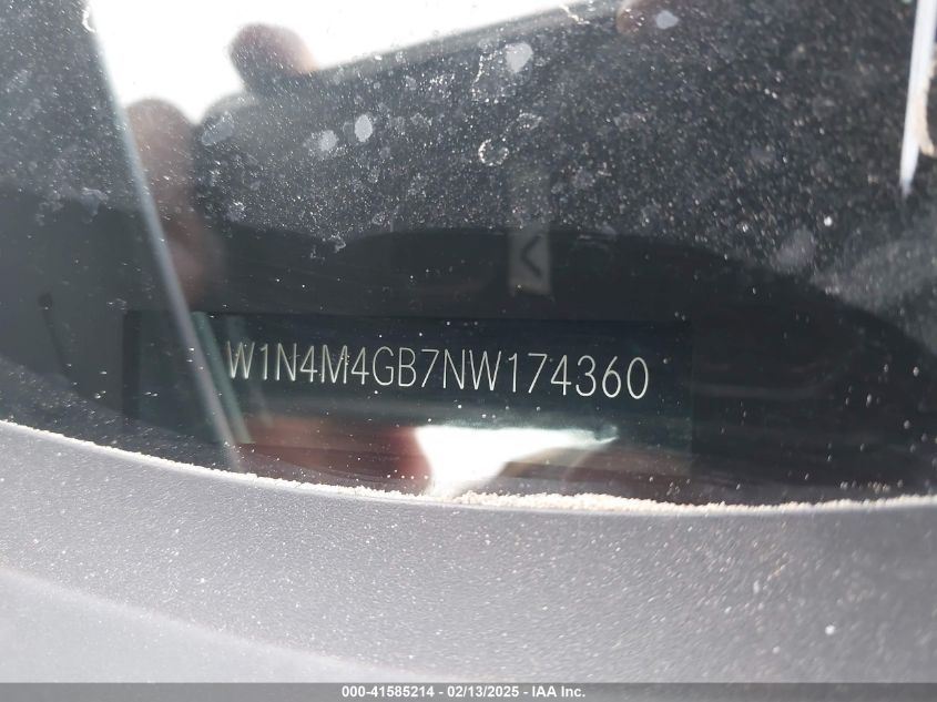 2022 Mercedes-Benz Glb 250 VIN: W1N4M4GB7NW174360 Lot: 41585214