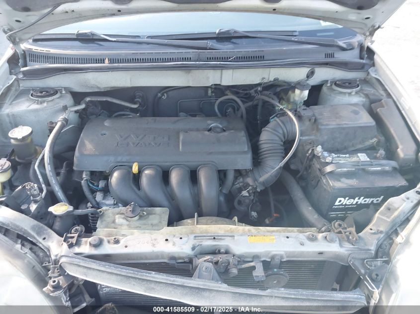 2004 Toyota Corolla S VIN: 1NXBR32E54Z26304 Lot: 41585509