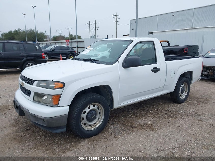 2010 CHEVROLET COLORADO VIN: 1GCCSBD9XA8107104